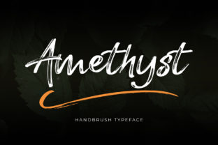 Amethyst: A Script Font for Elegant Editorial Design