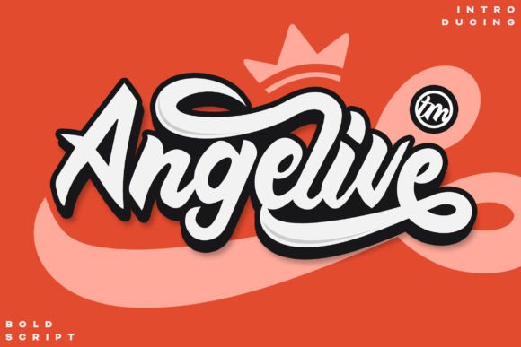 Angelive: A Script Handwritten Font That Breathes Life Into Your Creations