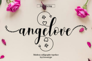 Angelove: A Delightful Script Handwritten Font