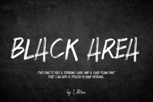 Black Area: A Bold Blackletter Font for Designers
