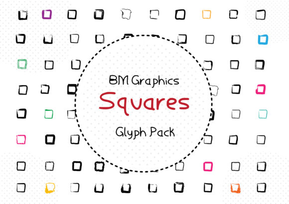 BM Graphics - Squares for Web Designers Seeking Unique Typography