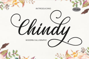 Chindy: A Script Handwritten Font for Creative Branding