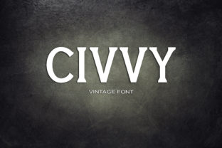 Civvy: The Serif Font That Elevates Your Campaigns