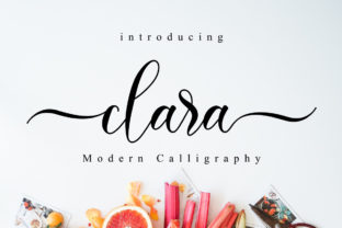 Clara: A Script Font for Elegant Branding and Campaign Design