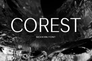 Corest: A Modern Sans Serif Font That Elevates Your Craft