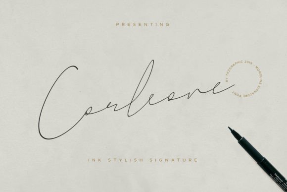 Corleone: The Font That Elevates Your Campaigns with Elegance and Romance
