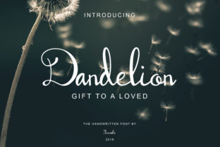 Dandelion Script: A Beautiful Handwritten Font for Branding and Design