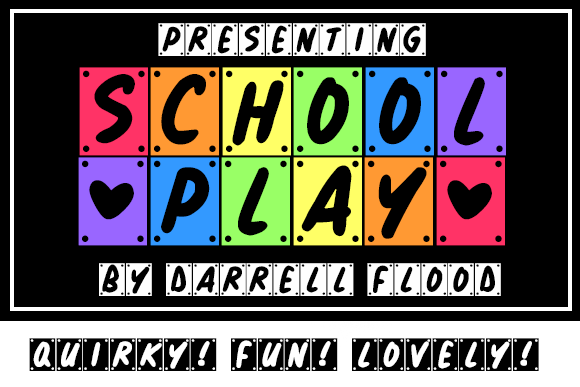 Discover the Magic of School Play: A Decorative Font for Creative Makers