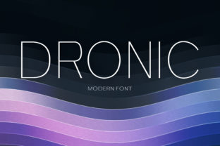 Dronic: A Font That Breathes Life into Your Handmade Creations