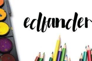 Edfander: A Timeless Script Font for Sweet and Romantic Branding