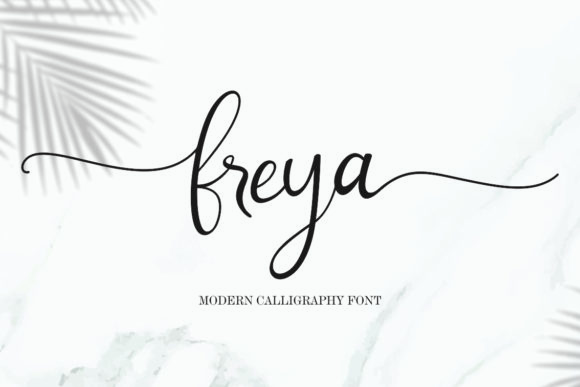 Freya: A Script Font That Adds Elegance to Every Design