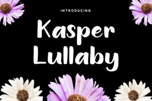 Kasper Lullaby: A Script Handwritten Font for Branding Magic