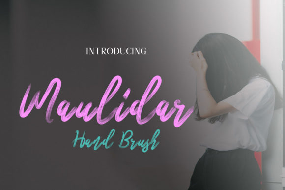 Maulidar: A Script Handwritten Font for Dynamic Branding and Digital Campaigns