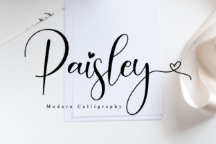 Paisley Script for Creative Campaigns and Branding