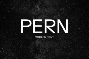Pern: A Modern Sans Serif Font for Small Business Branding
