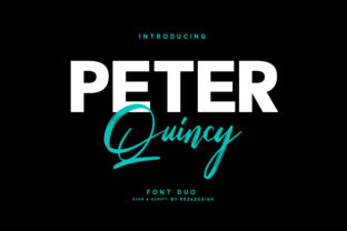 Peter Quincy: A Script Handwritten Font for Creative Crafters
