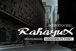 RahayuX: A Font for Artistic Expression in Editorial Design