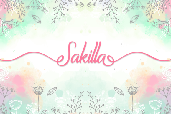 Sakilla: The Script Font That Elevates Your Brand
