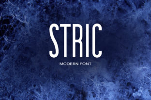 Stric: A Versatile Sans Serif Font for Modern Editorial Design