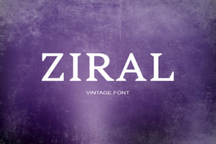 Ziral: A Versatile Serif Font for Creative Design